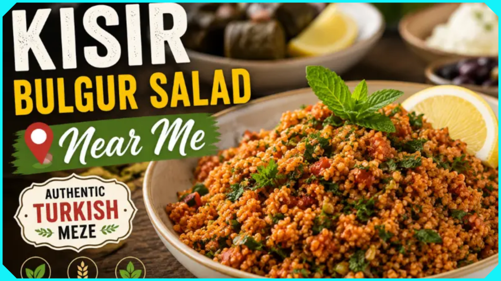 Kisir Bulgur Salad Near Me: How to Find Authentic Turkish Bulgur Salad kisir bulgur salad near me